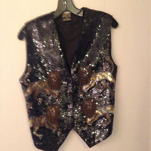 Women's sequined Vest